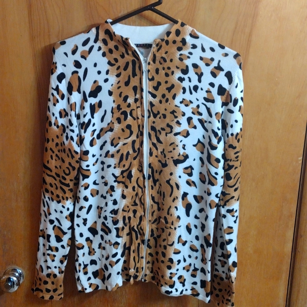 Cyrus Sweater Cat Print